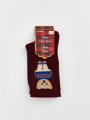 Soket Çorap BORDO