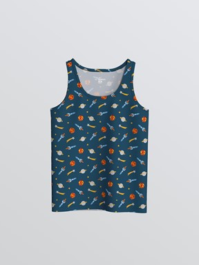 Atlet LACİVERT BASKILI