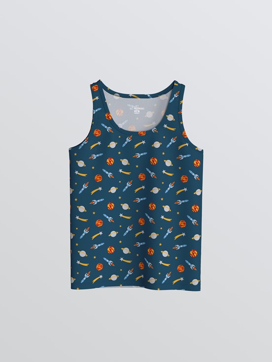 Atlet LACİVERT BASKILI