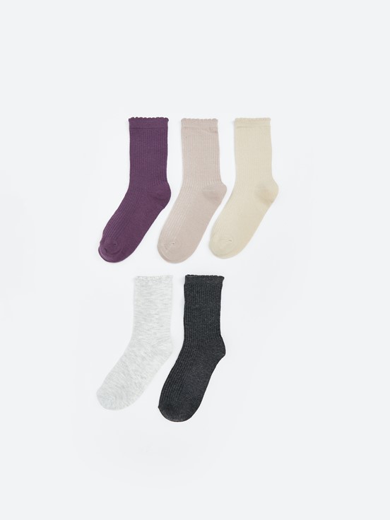 Soket Çorap MAT LİLA