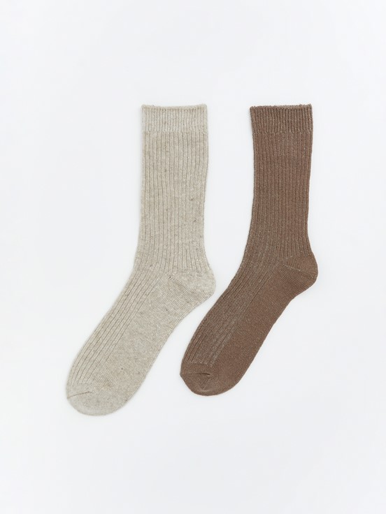 Soket Çorap AÇIK KAHVERENGI