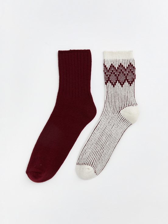 Soket Çorap BORDO