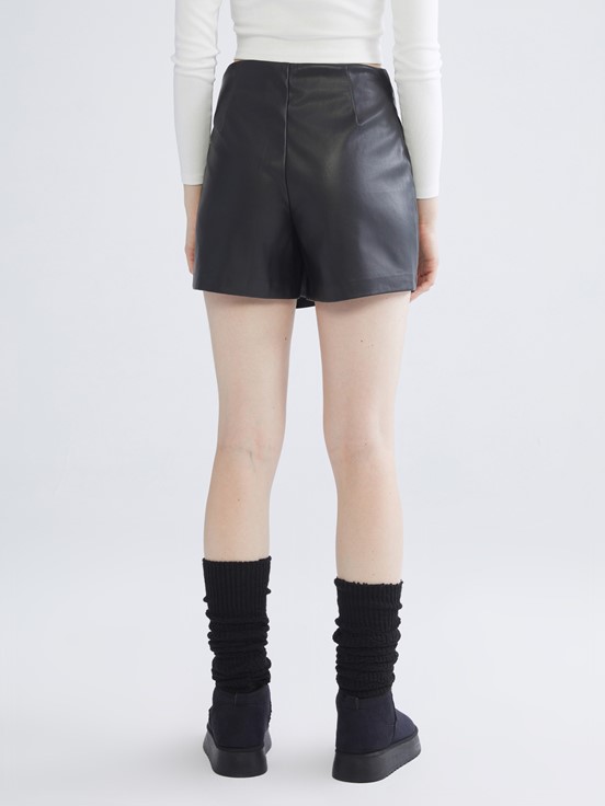 Şort Etek YENİ SİYAH