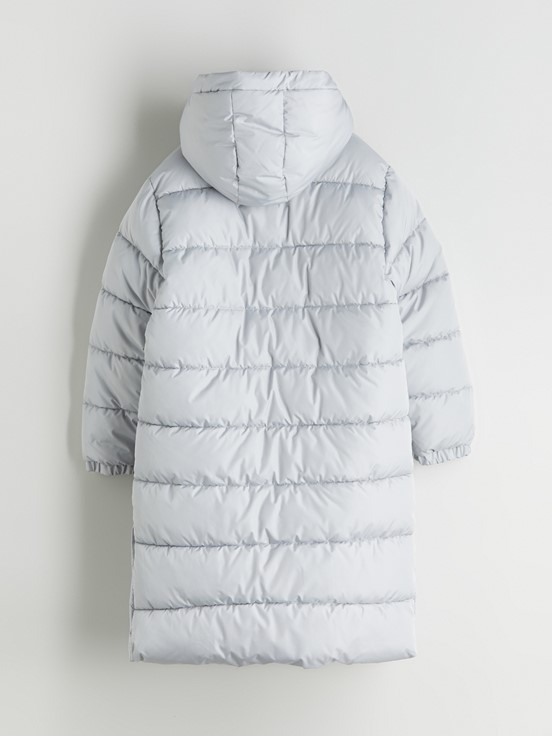 Şişme Mont MAT GRİ