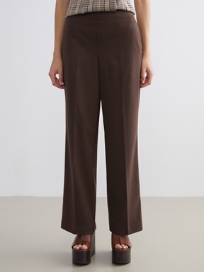 Pantolon KOYU KAHVERENGİ