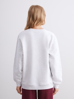 Sweatshirt AÇIK GRİ MELANJ