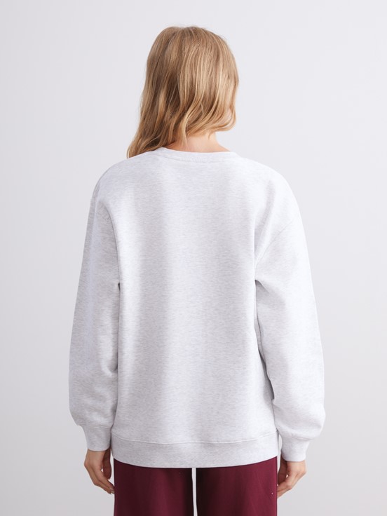 Sweatshirt AÇIK GRİ MELANJ