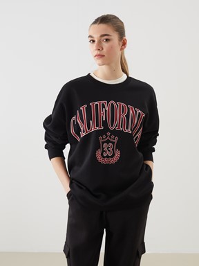 Sweatshirt AÇIK GRİ MELANJ
