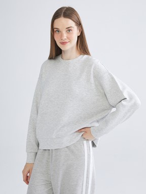 Sweatshirt AÇIK GRİ MELANJ