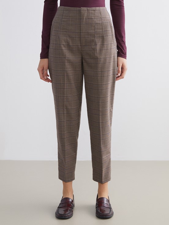 Pantolon KAHVERENGİ EKOSELİ