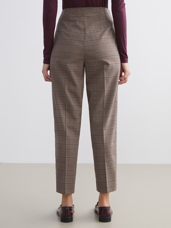 Pantolon KAHVERENGİ EKOSELİ