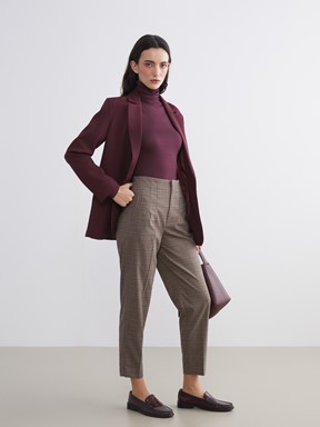 Pantolon KAHVERENGİ EKOSELİ