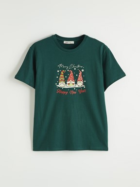 Tişört KOYU YEŞİL