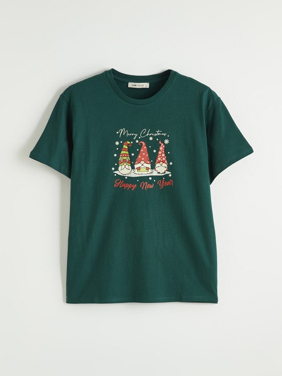 Tişört KOYU YEŞİL