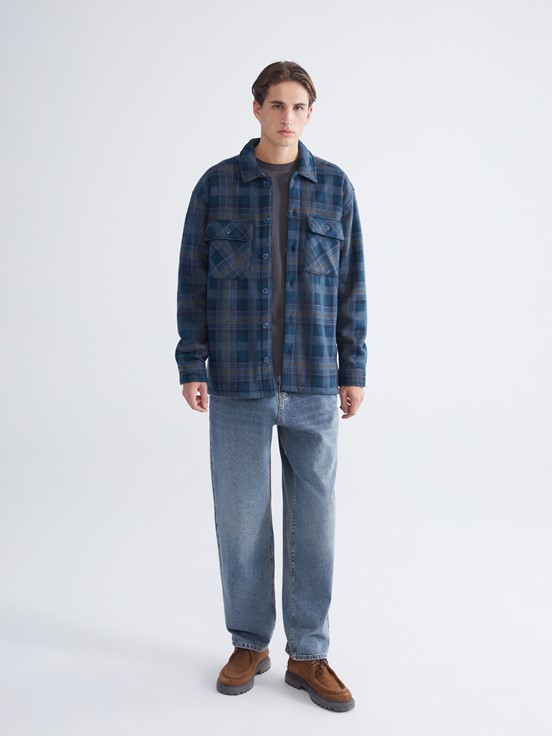 Gömlek Ceket PETROL EKOSELİ