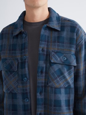 Gömlek Ceket PETROL EKOSELİ