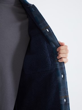 Gömlek Ceket PETROL EKOSELİ