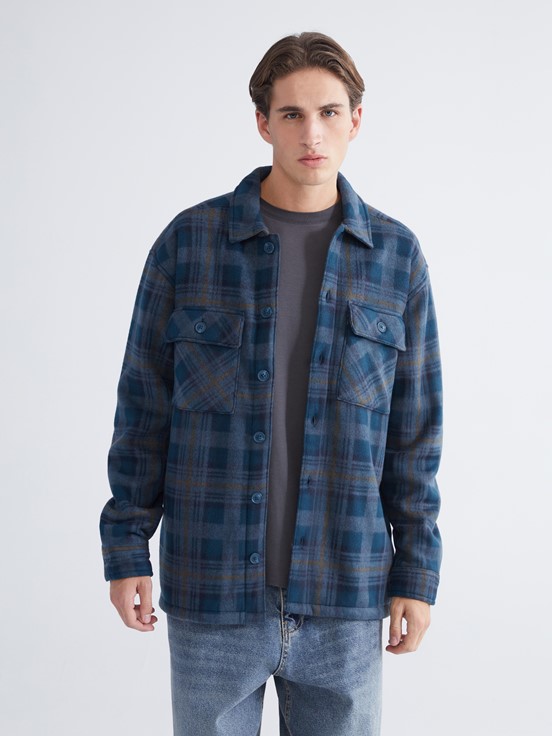 Gömlek Ceket PETROL EKOSELİ