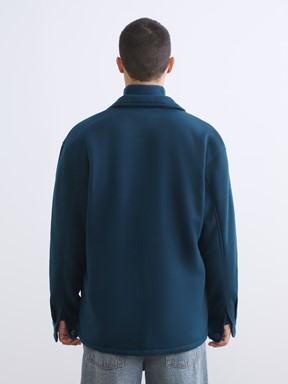 Gömlek Ceket PETROL MAVİ
