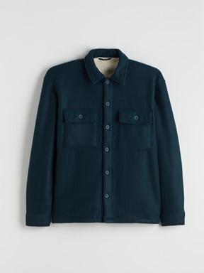 Gömlek Ceket PETROL MAVİ