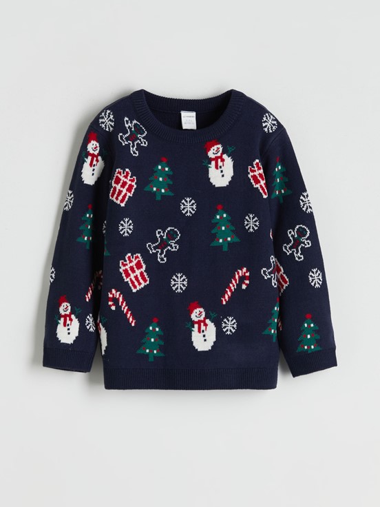 Kazak LACİVERT JAKARLI