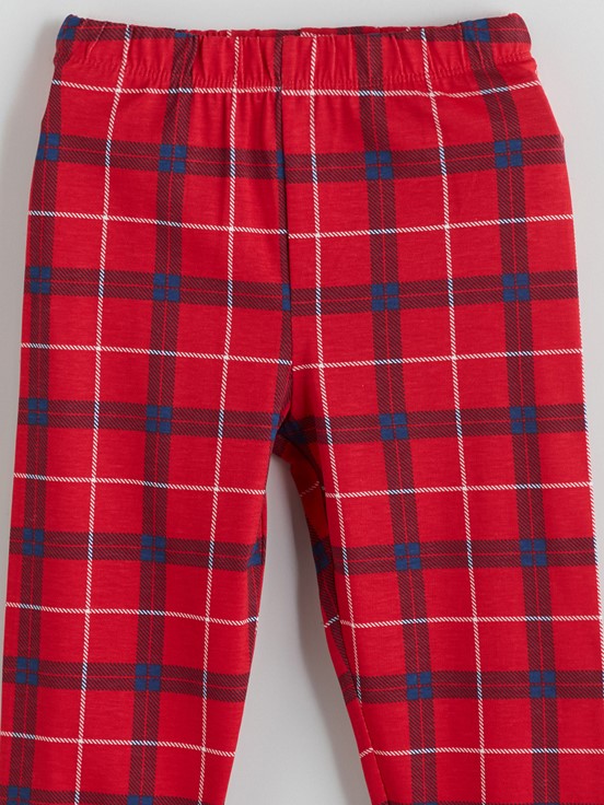 Pijama Takım CANLI KIRMIZI