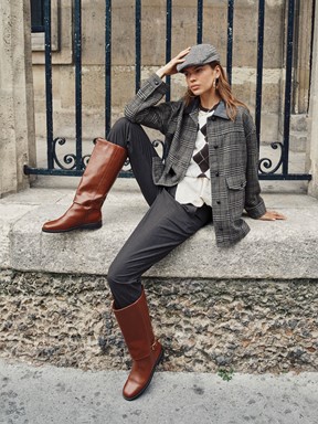 Ceket KAHVERENGİ EKOSELİ