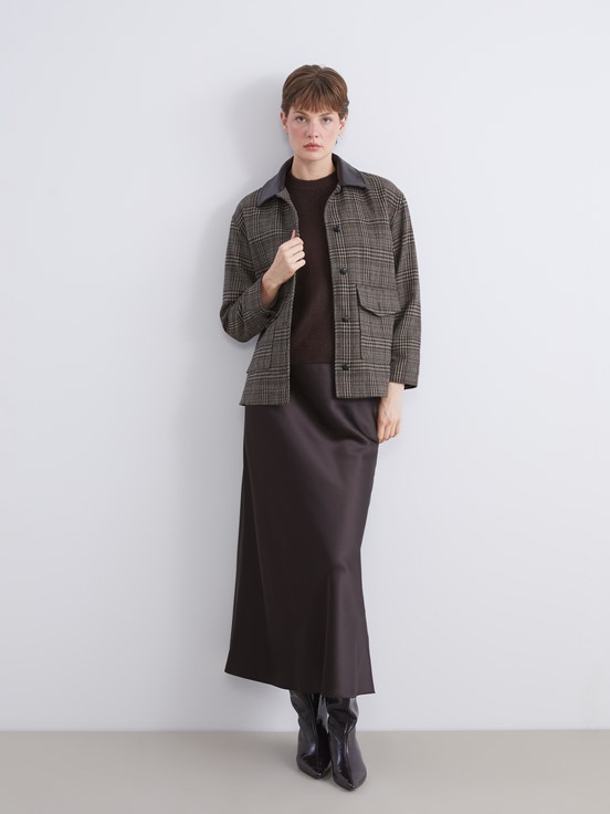 Ceket KAHVERENGİ EKOSELİ