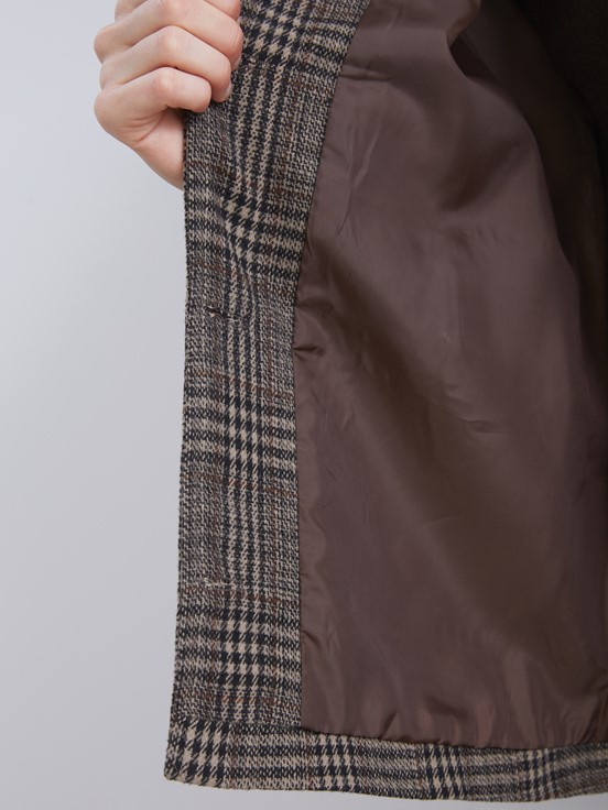 Ceket KAHVERENGİ EKOSELİ