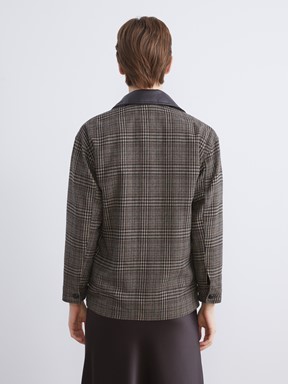 Ceket KAHVERENGİ EKOSELİ