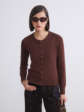 Hırka KOYU KAHVERENGİ