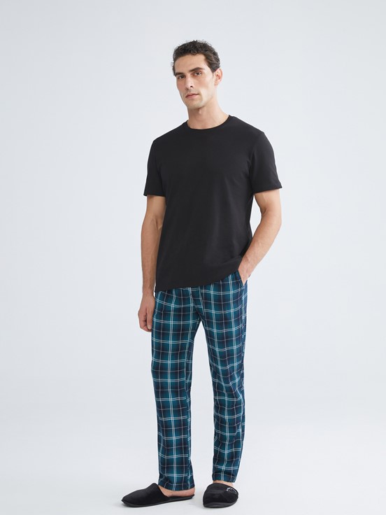 Pijama Alt LACİVERT BASKILI