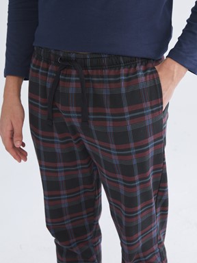 Pijama Alt GRİ BASKILI
