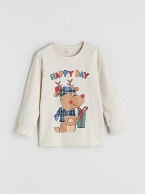 Pijama Takım BEJ MELANJ