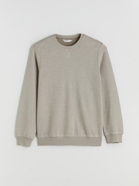 Sweatshirt AÇIK YEŞİL JAKARLI