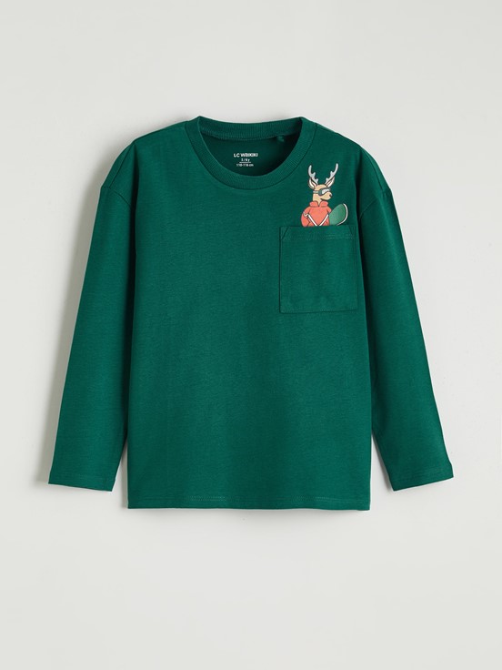 Tişört ORTA YEŞİL