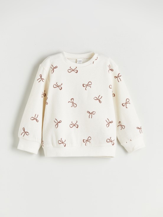 Sweatshirt KAHVERENGİ