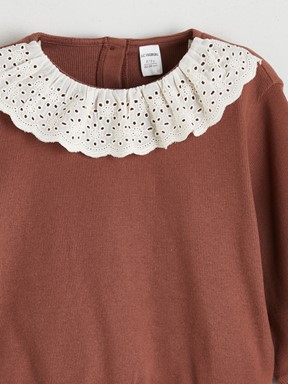 Sweatshirt KAHVERENGİ