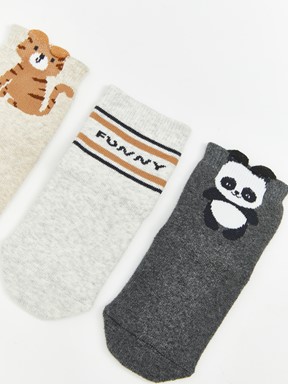 Soket Çorap EKRU MELANJ