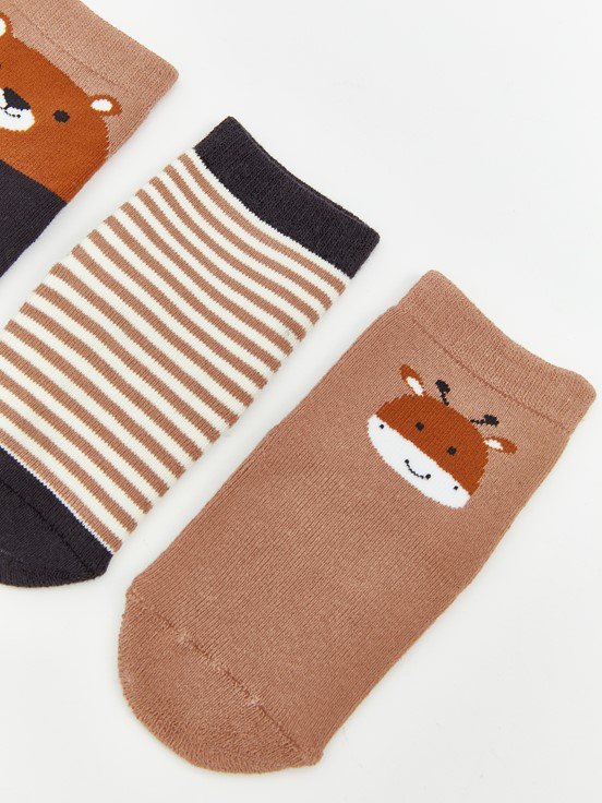 Soket Çorap AÇIK KAHVERENGİ