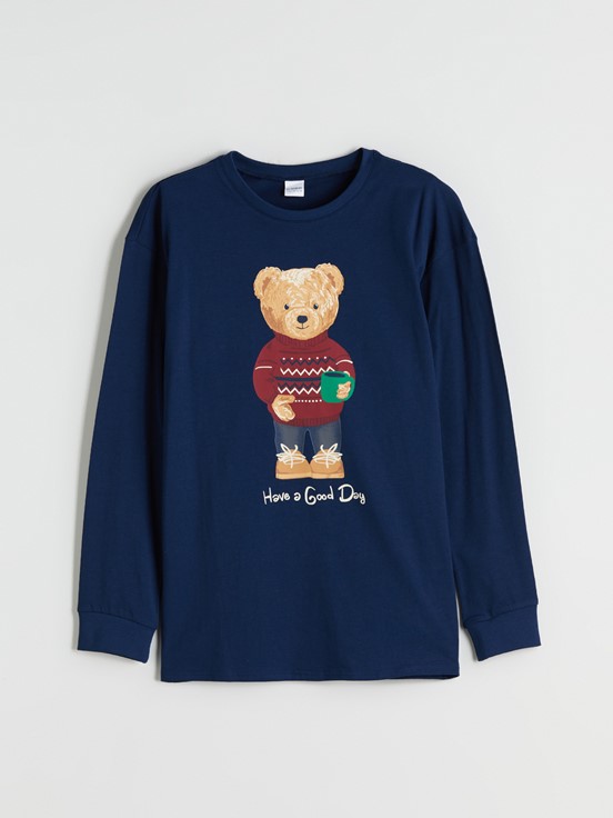 Pijama Takım LACİVERT