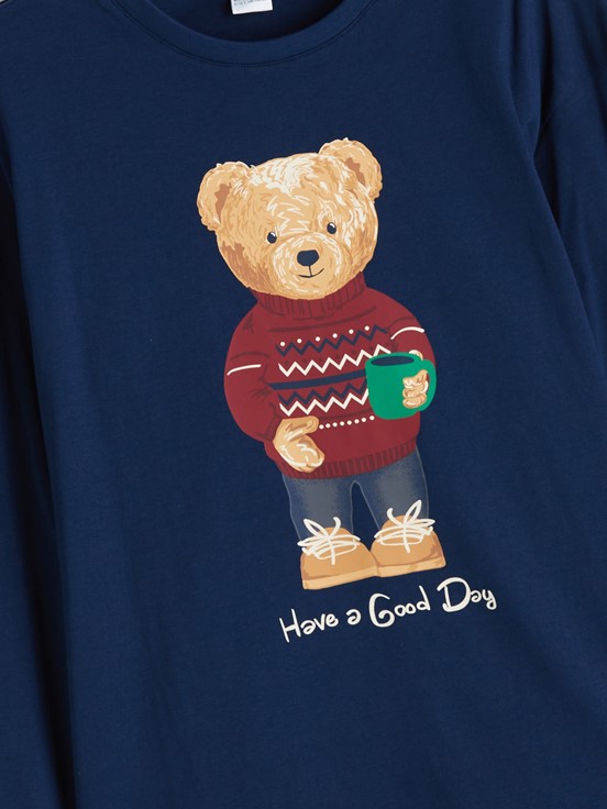 Pijama Takım LACİVERT