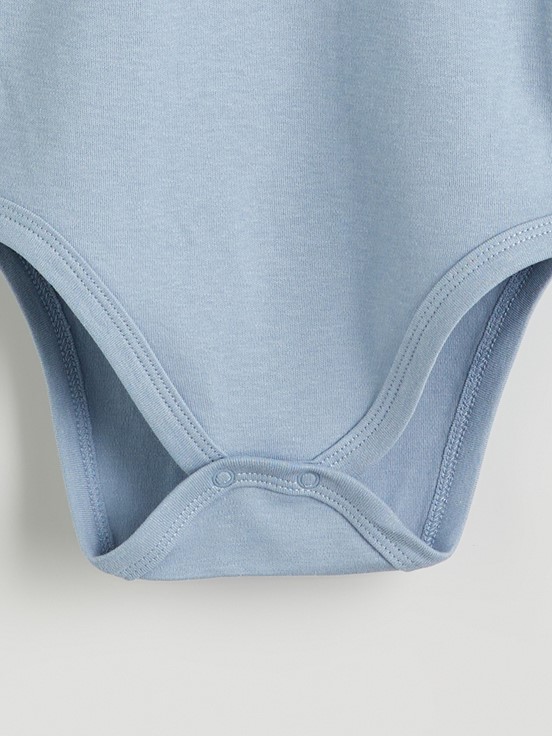 Çıtçıtlı Body MAT MAVİ