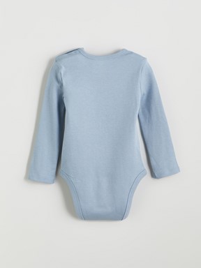 Çıtçıtlı Body MAT MAVİ