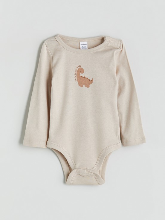 Çıtçıtlı Body BEJ