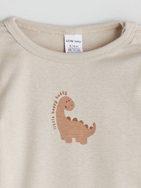 Çıtçıtlı Body BEJ