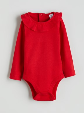 Çıtçıtlı Body KIRMIZI