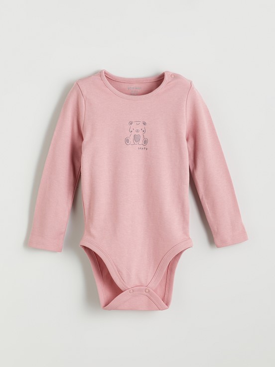 Çıtçıtlı Body PEMBE