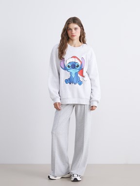 Sweatshirt AÇIK GRİ MELANJ
