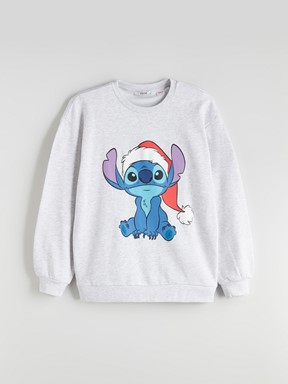 Sweatshirt AÇIK GRİ MELANJ